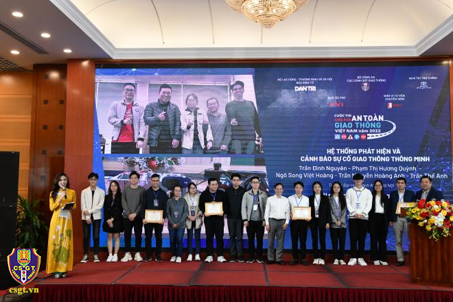 Trao giải cuộc thi Sáng kiến an toàn giao thông Việt Nam năm 2022